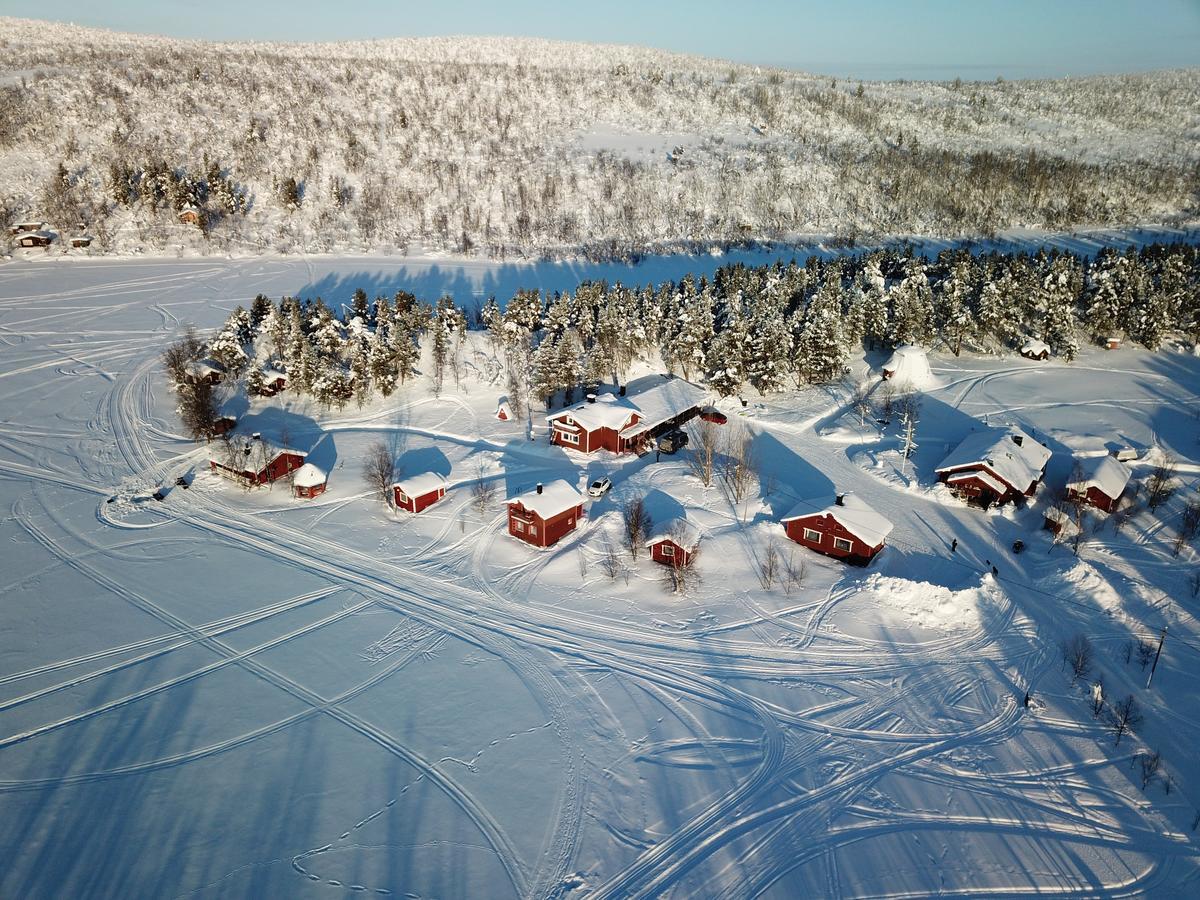 Hôtel Kelotin Rantamajat à Leppäjärvi Extérieur photo